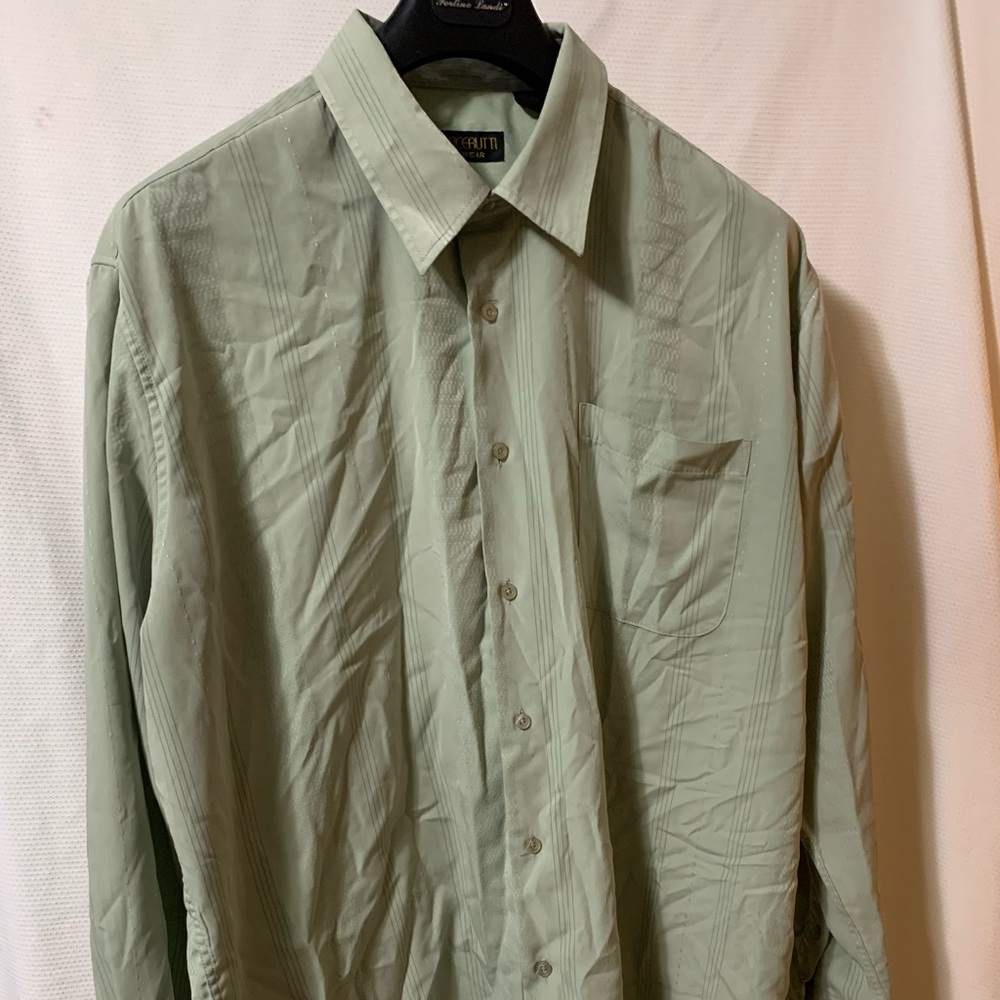 monticerutti Mens Long Sleeve Dress Size 2XL